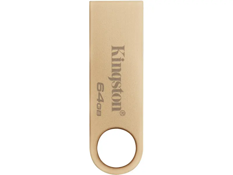 Флешка Kingston 64 GB DataTraveler SE9 Gen 3 Gold (DTSE9G3/64GB) - фото 3