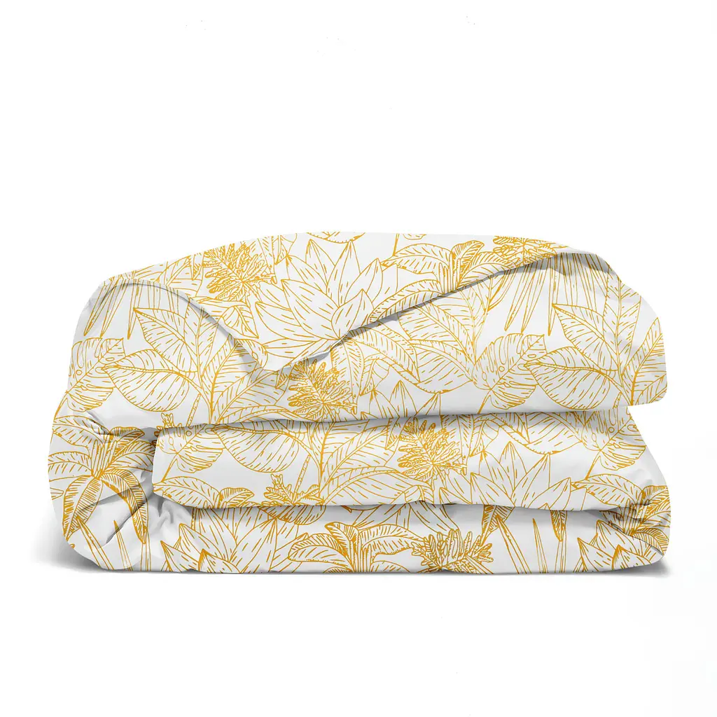 Дитяча постільна білизна в ліжечко TROPICAL LEAVES COSAS (4822052343876) - фото 4