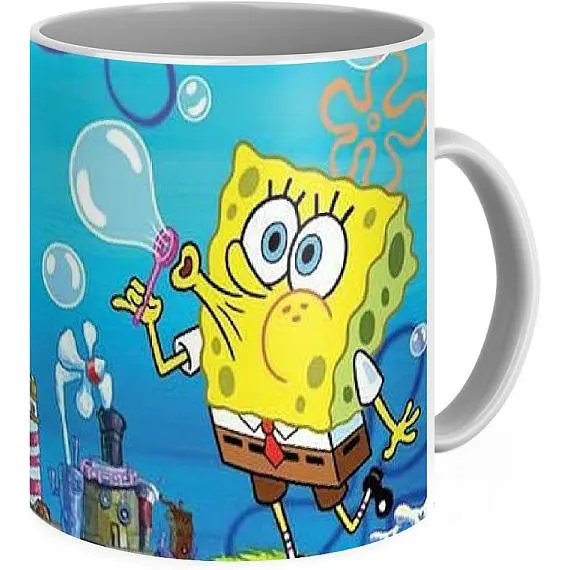 Кухоль GeekLand SpongeBob SquarePants  міхур SB 02.03 330 мл білий - фото 3