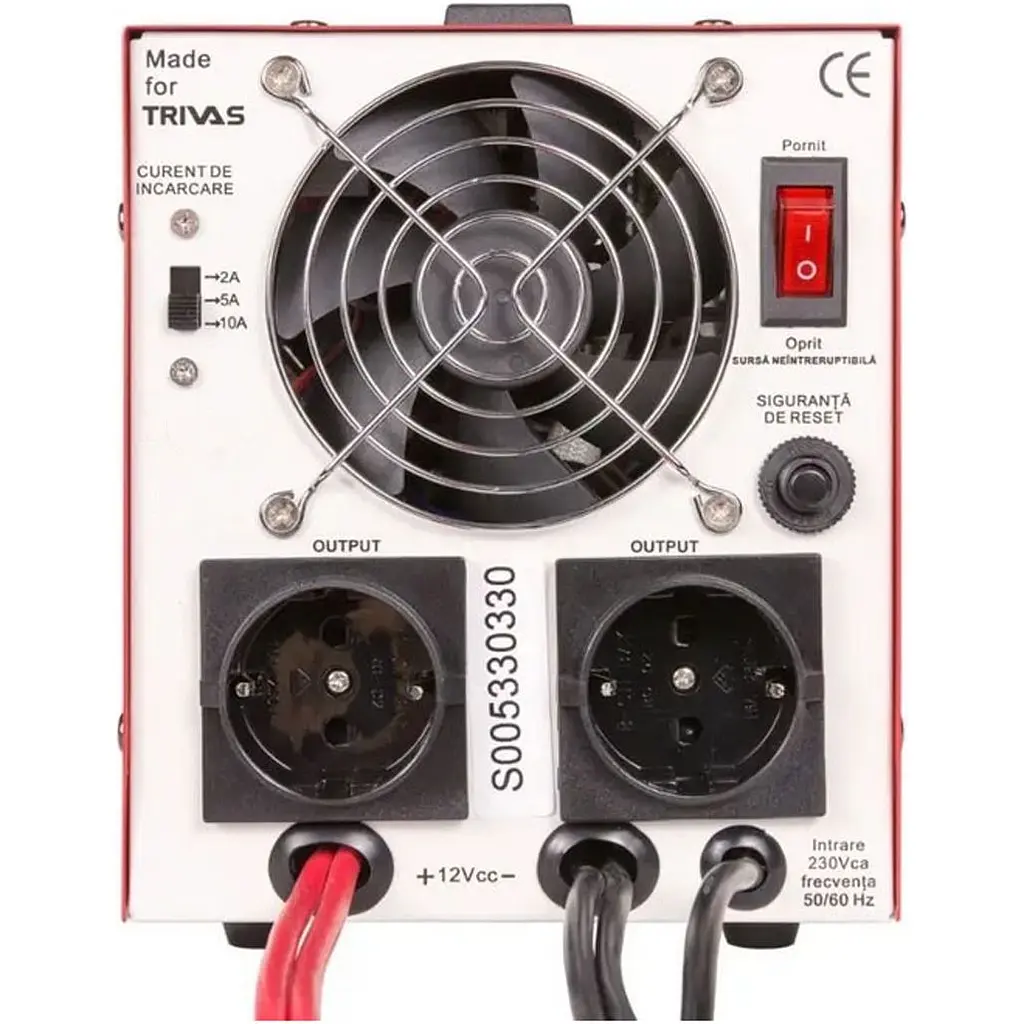 Джерело безперебійного живлення (ДБЖ) Westech EAP ULTIMATE-800VA/500W 12V (WS-EAP-500(800VA) ULTIM) [167867] - фото 4