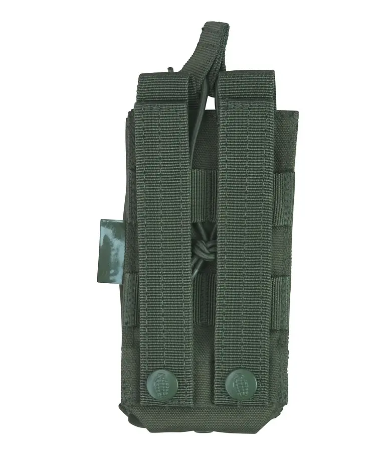 Підсумок під магазини АК Kombat UK Single Duo Mag Pouch Оливковий (1000-kb-sdmp-olgr) - фото 3
