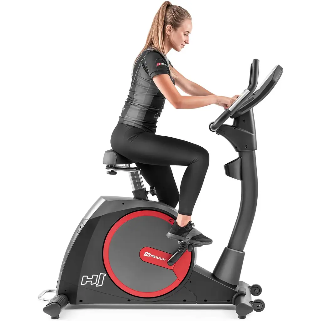 Велотренажер Hop-Sport HS-300H Aspect с телеметрическим поясом + мат под тренажер - фото 10