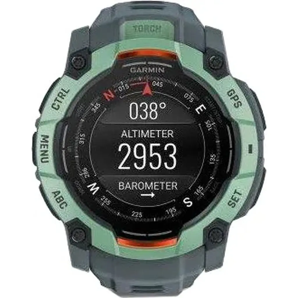 Смарт-годинник Garmin Instinct 3 50mm AMOLED Neo Tropic with Twilight Band (010-03020-01) - фото 8