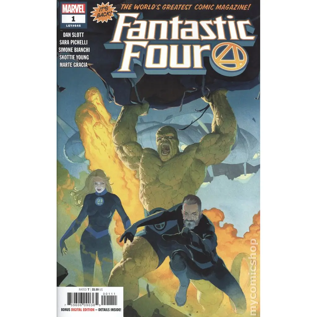 Fantastic Four (2018 6th Series) #1A - Ден Слотт
