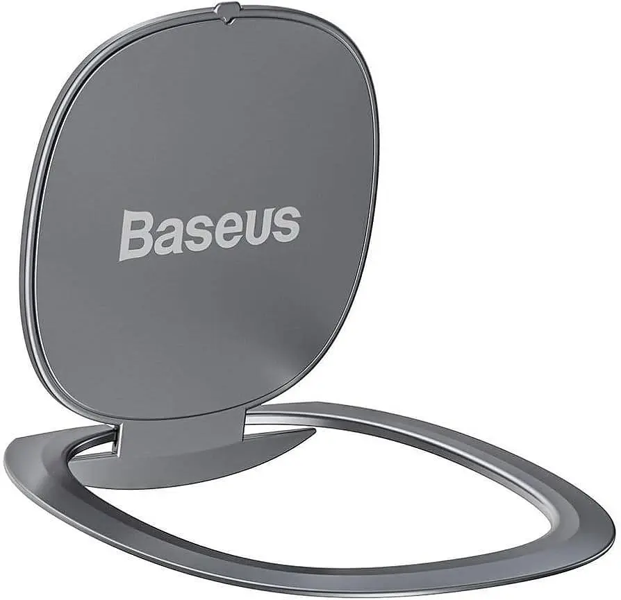 Кольцо-держатель Baseus Invisible phone ring holder SUYB-0S серебристый - фото 5