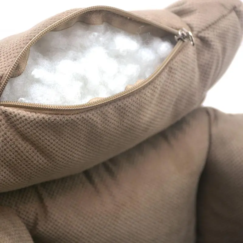 Лежак для собак та котів Zoo-hunt Боббі коричневий №1 40х50х18 см - фото 2