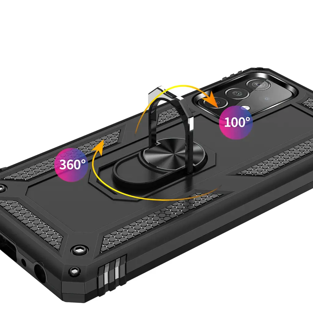 Панель BeCover Military для Samsung Galaxy A52 SM-A525 Black (706060) - фото 4
