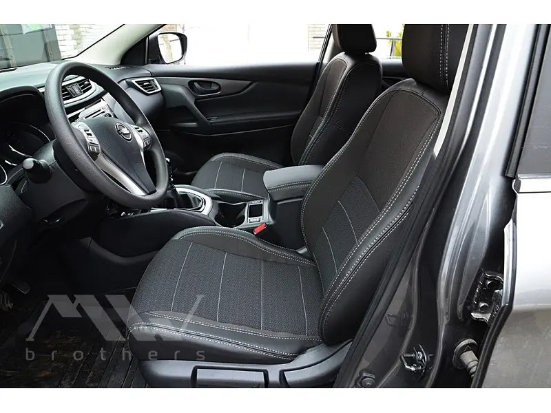 Авточохли модельні MW Brothers для Nissan Qashqai II c 2014 - фото 6