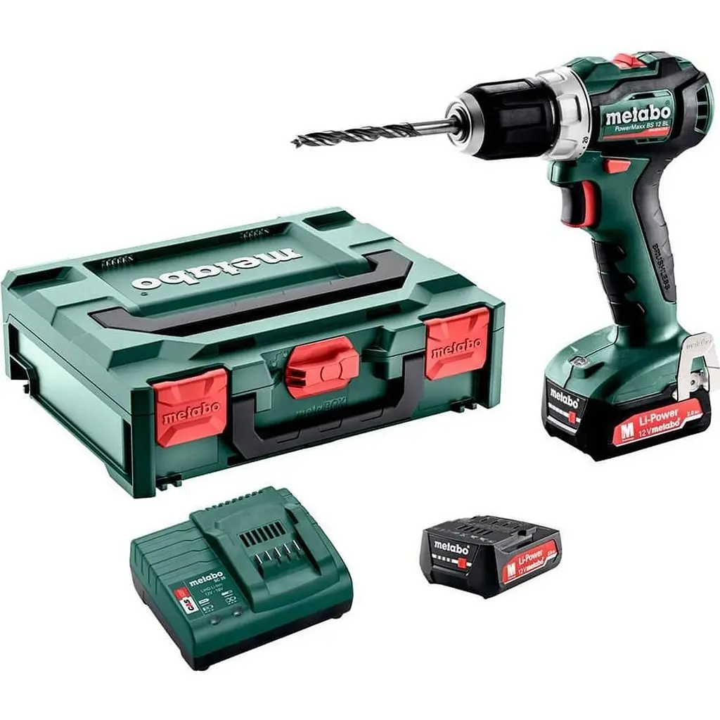 Дрель-шуруповерт Metabo PowerMaxx ВS 12 BL [601038500] [119768] - фото 2