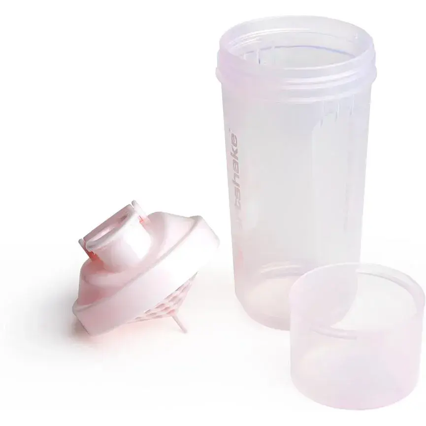 Шейкер спортивний Smart Shake Slim Cotton Pink Light Lavendel 500 мл - фото 3