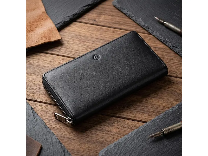 Жіночий гаманець із натуральної шкіри Cortina 5059 nero Чорний 19x10x2,5 см TONY PEROTTI acs0032514 - фото 8