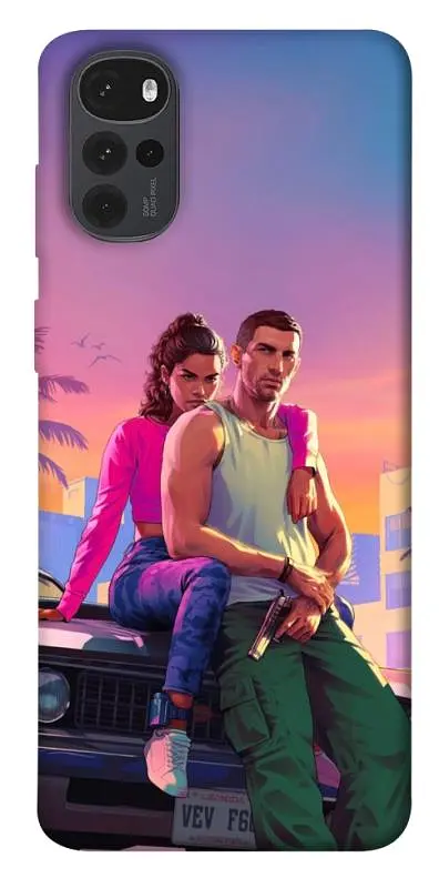 TPU чохол Demsky GTA VI Heroes для Motorola Moto G22