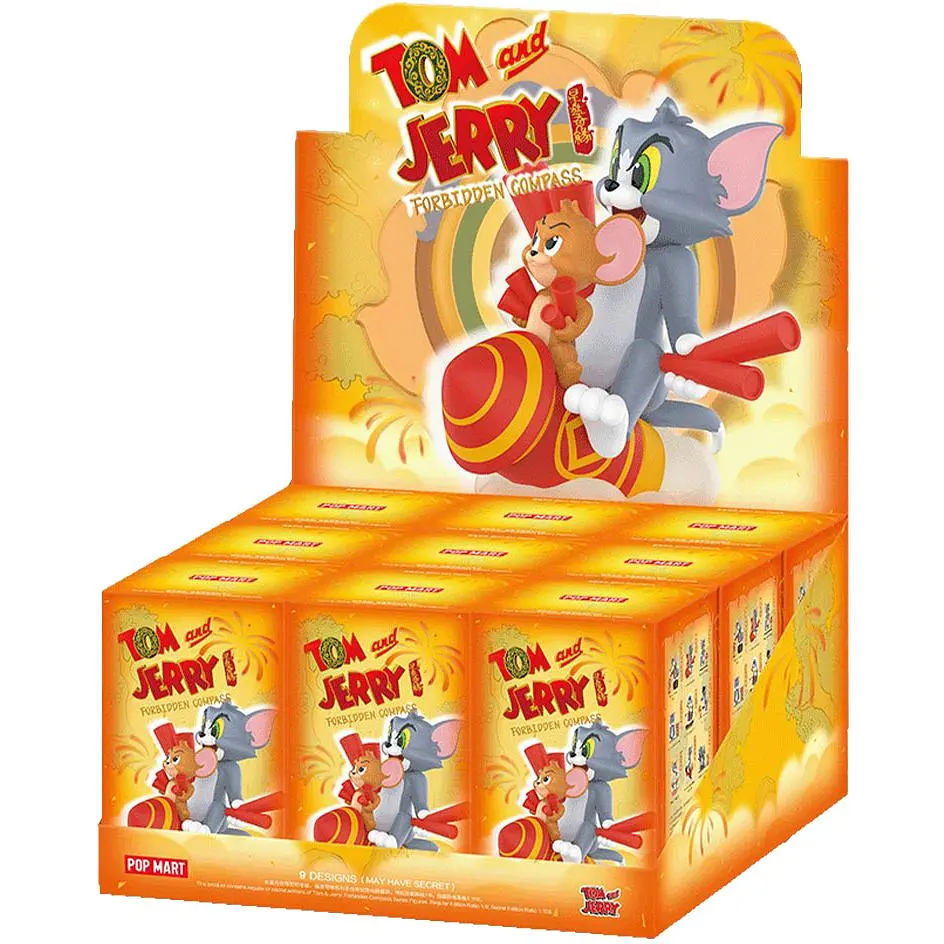Игрушка-сюрприз Pop Mart Tom & Jerry Серия Forbidden Compass с коллекционной фигуркой (TJFC-01) - фото 2