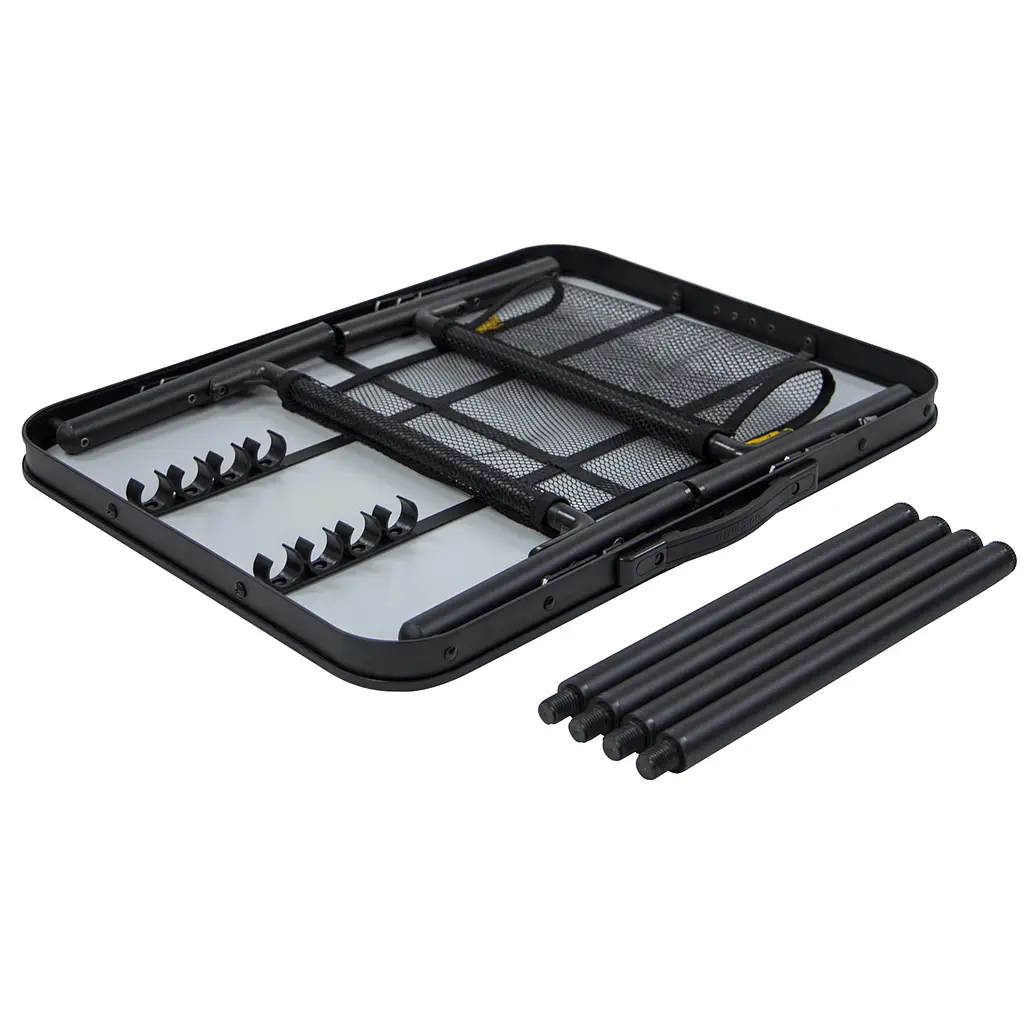Складний стіл Bo-Camp Northgate 60x45 cm Black/Grey (1404182), Сірий - фото 8