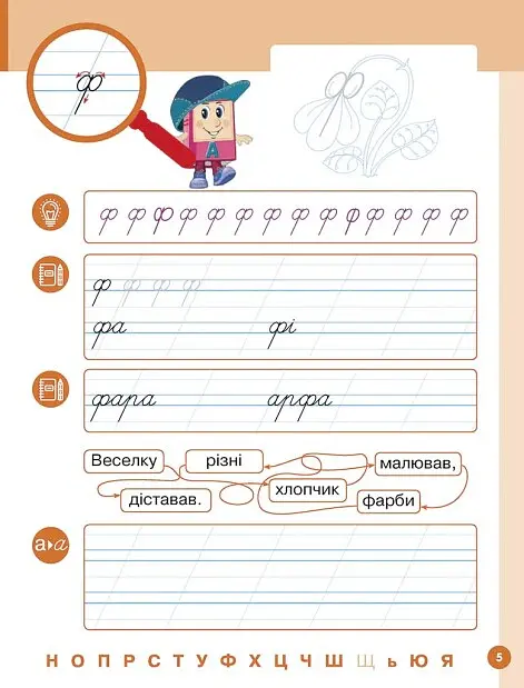 Українська мова. 1 клас. Буквар. Навчальний посібник. Частина 6 - І. В. Цепова - фото 3