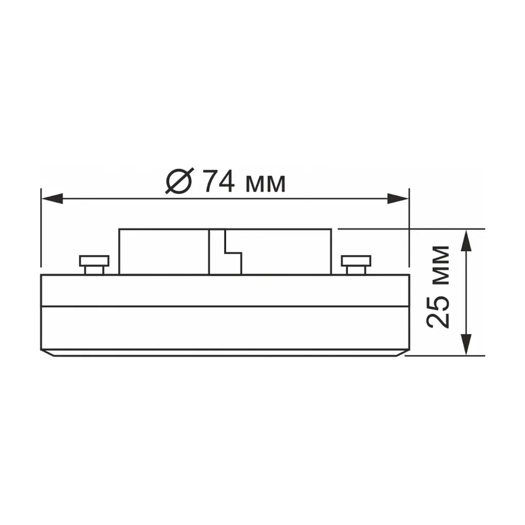 Лампочка Videx GX53 12W 4100K 220V (VL-GX53-12534) - фото 6