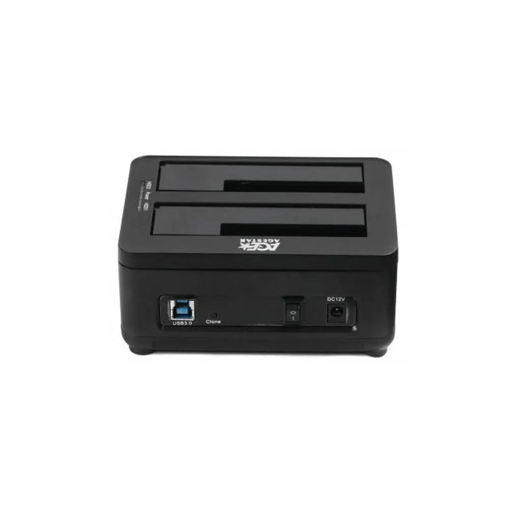 Док-станція для накопичувачів AgeStar 3UBT8 (Black) - фото 3