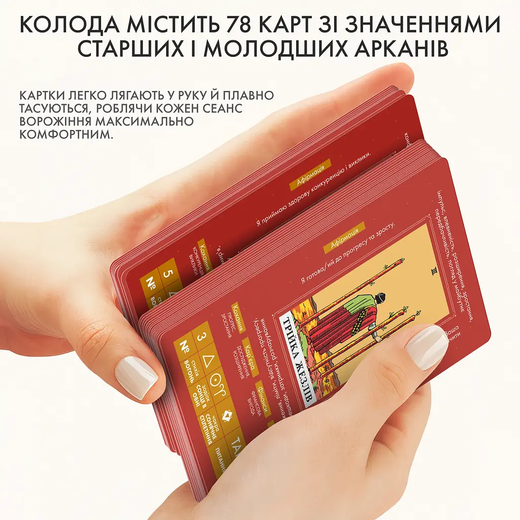 Карти Таро «Навчальні Таро Райдера — Уейта» - фото 6