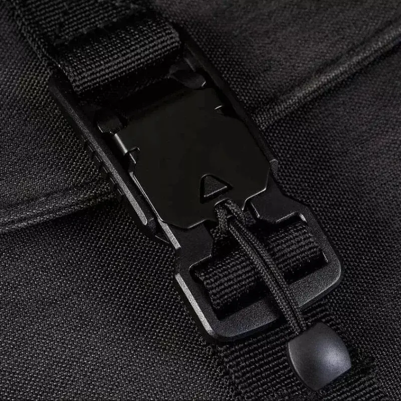 Сумка Xiaomi Tanjiezhe Explorer Dual-Use Magnetic Buckle Canvas Bag 3260422 чорна - фото 3
