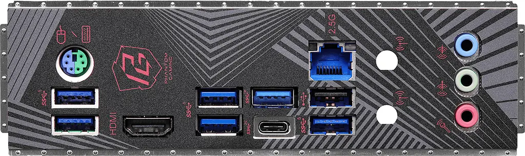 AsRock Z790 PG LIGHTNING (1700/Z790, 4*DDR5, 2*PCIex16, HDMI/eDP, 4xSATA, 4xM.2, 2.5Glan, 7.1ch, ATX - фото 4