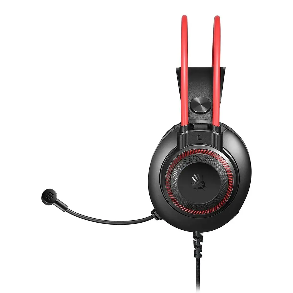 Ігрова гарнітура Bloody A4Tech G200S Black Red (G200S Black+Red) - фото 4