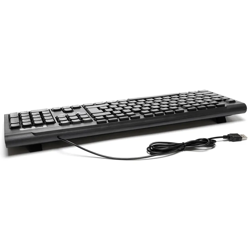 Клавіатура Hölmer K-01OF USB UA Black (K-01OF) - фото 4