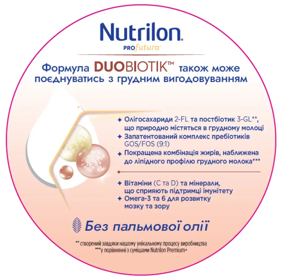 Суміш молочна суха Nutrilon Profutura 3, 800 г - фото 3