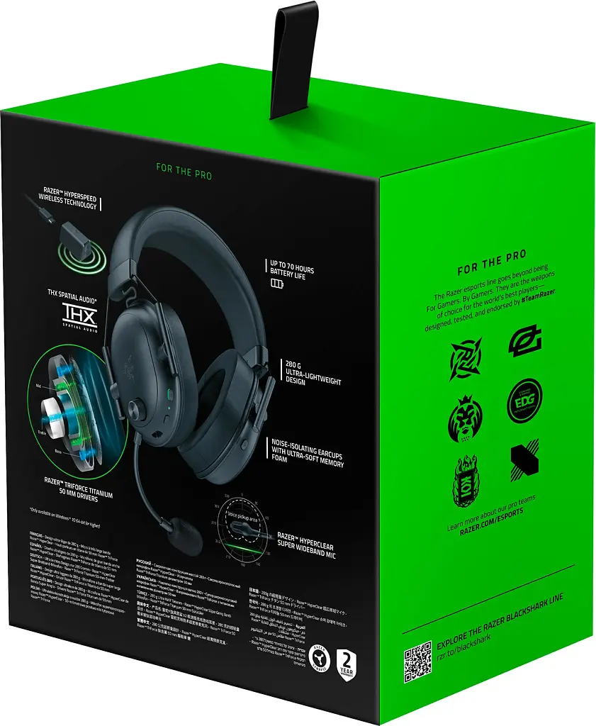 Навушники Razer BlackShark V2 HyperSpeed Black (RZ04-04960100-R3M1) - фото 10