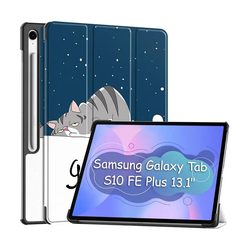 Чохол до планшета BeCover Smart Case Samsung Galaxy Tab S10 FE Plus (SM-X620/SM-X626) 13.1" Good Night (713387)