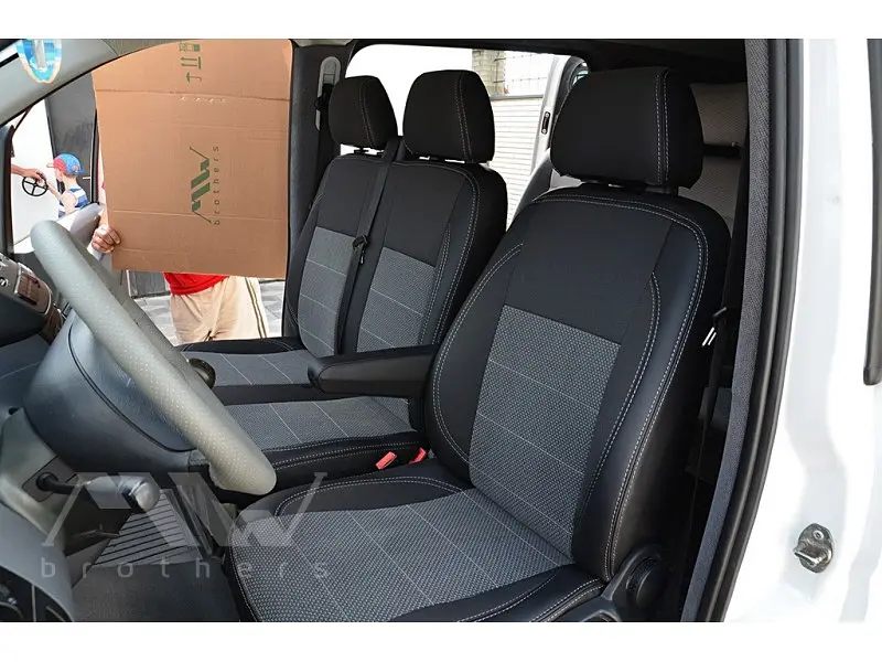 Авточохли модельні MW Brothers для Mercedes Vito II (W639) ( 1+2 ) c 2004 - фото 5