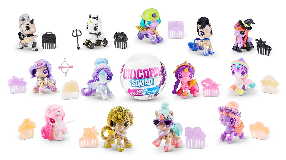 Игровой набор Zuru Mini Brands Unicorn Фигурки сюрприз в слое 5 шт. в ассортименте (6855983) - фото 5