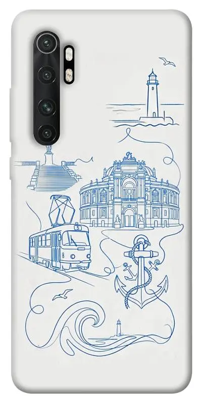 TPU чохол Demsky Southern pearl для Xiaomi Mi Note 10 Lite