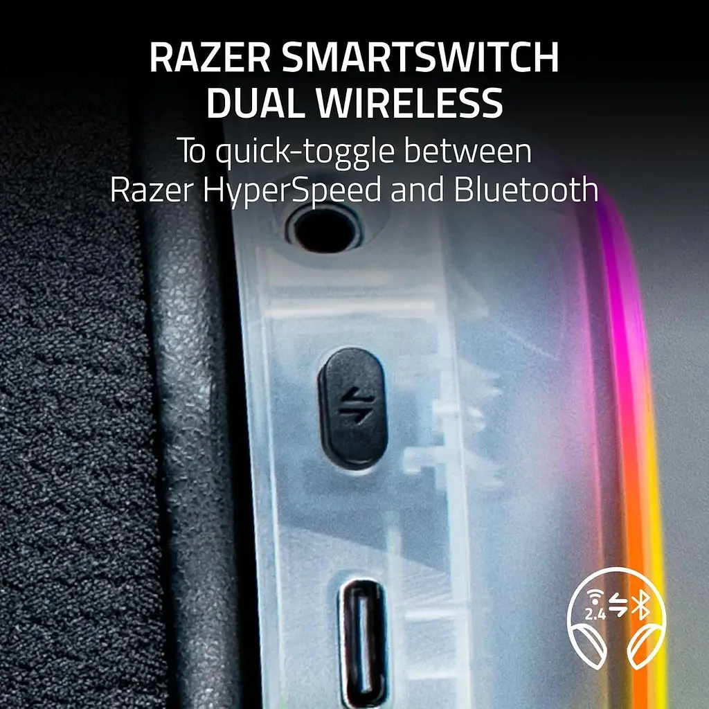 Ігрові навушники Razer Barracuda X Chroma Phantom White (RZ04-05220400-R3M1) [157536] - фото 9