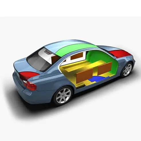 Авто Віброізоляція фольгована Vizol 1.3 мм 700 х 500 мм 1 шт - фото 8