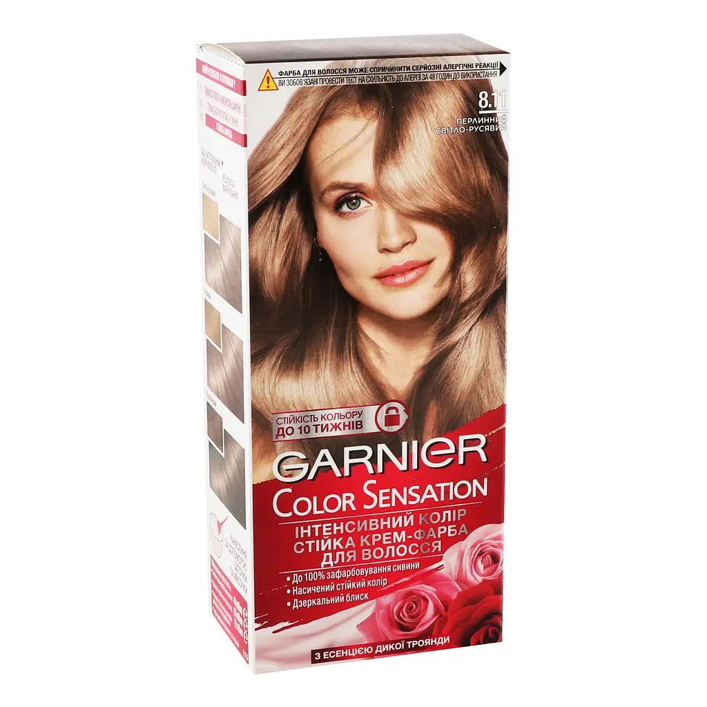 Фарба для волосся Garnier Color Sensation відтінок 8.11 перловий світло-русявий 110 мл (C6786101) - фото 3
