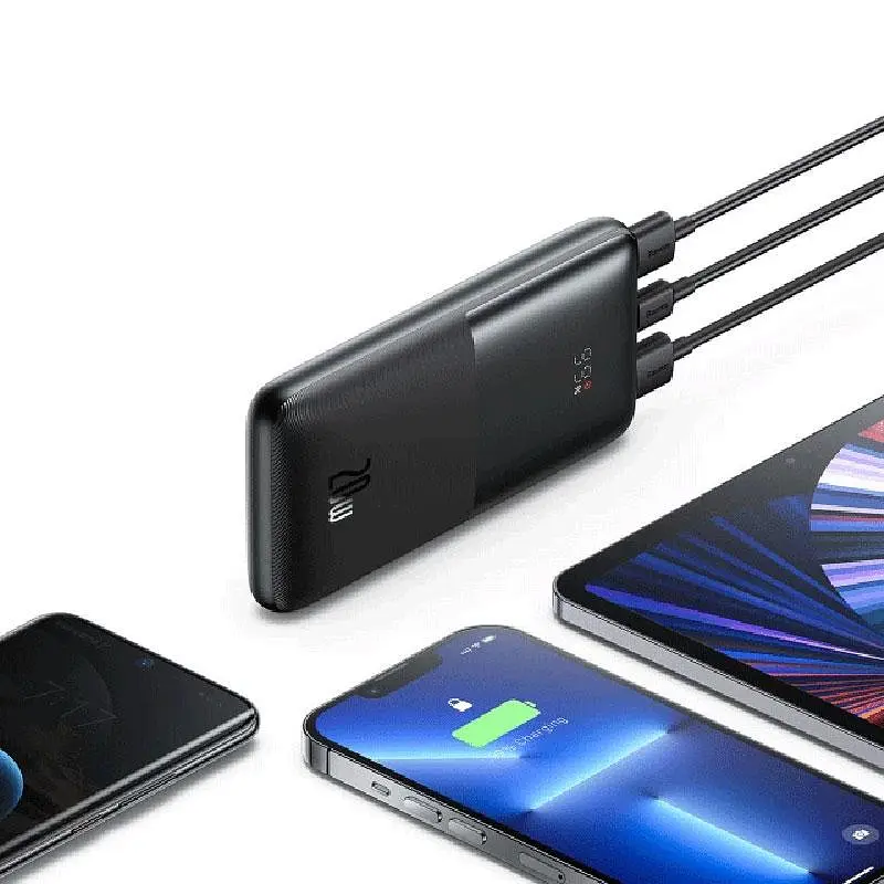 Универсальный аккумулятор Baseus Bipow Pro Digital Display 10000 mAh 20W PPBD040101 / PPBD2-1020 - фото 5