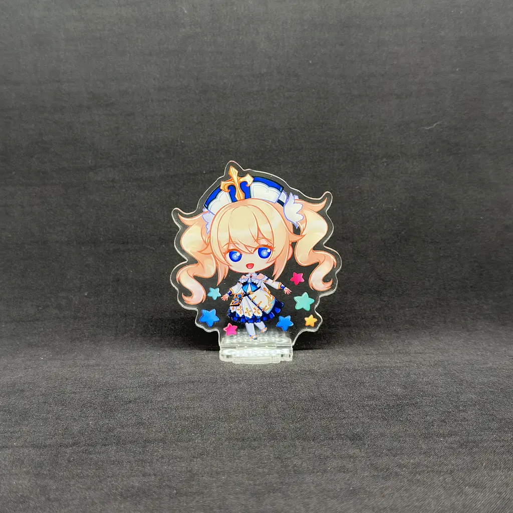 Акрилова колекційна фігурка Геншин Імпакт - Genshin Impact Chibi Барбара 10 см - фото 2