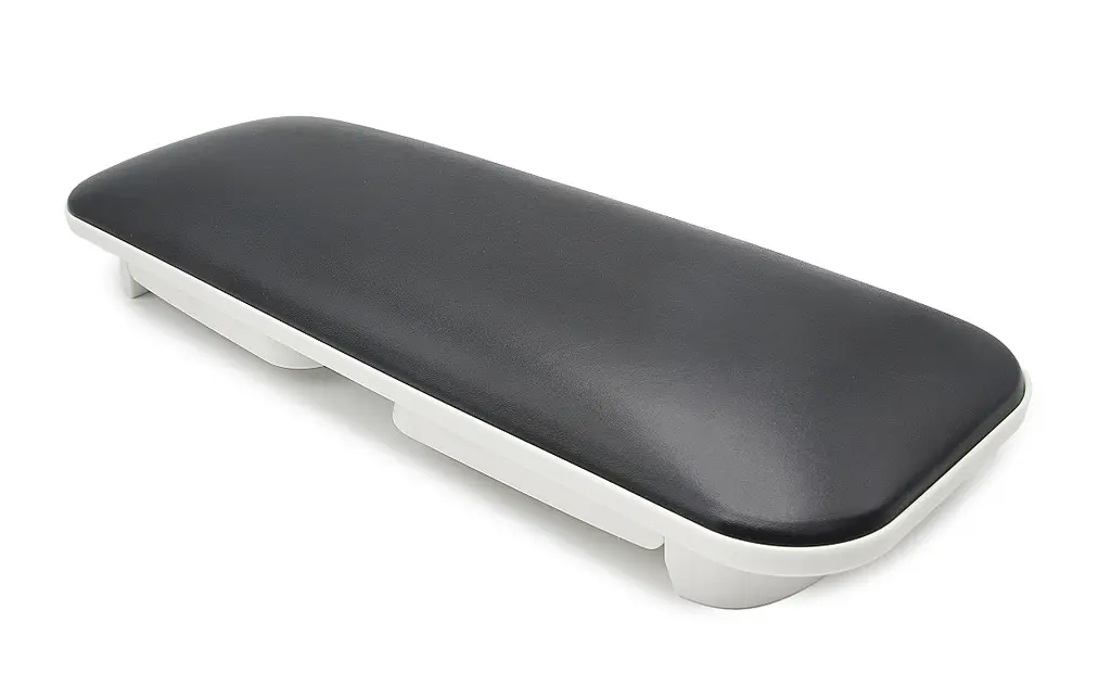 Подлокотник для маникюра Nail Hand Pillow Эргономичная подставка под руку 32 х 10,5 см складные ножки Черный - фото 3
