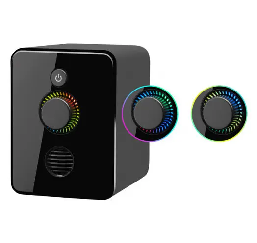 Акустична система Defender V12 (2.1) 11W USB (Чорний) - фото 3