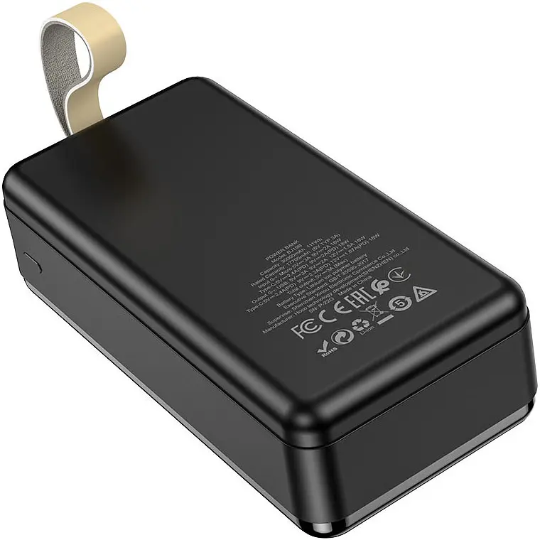 Зовнішній акумулятор Borofone Incredible BJ19B 30000mAh 20W Black [974443386851] [109502] - фото 3