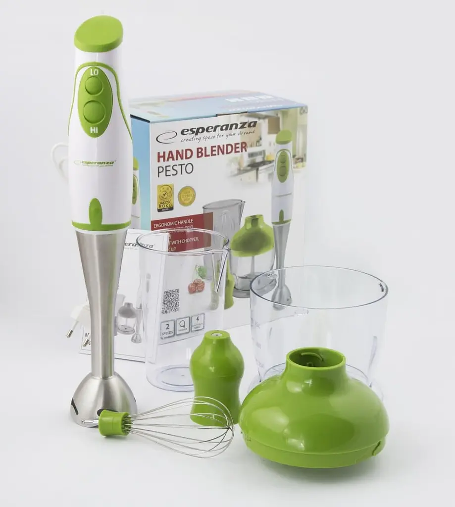 Блендер 3 в 1 Esperanza EKM003G Pesto green - фото 7