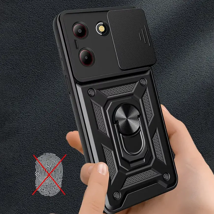 Чохол до мобільного телефона BeCover Military ZTE Blade A54 Black (712172) - фото 3