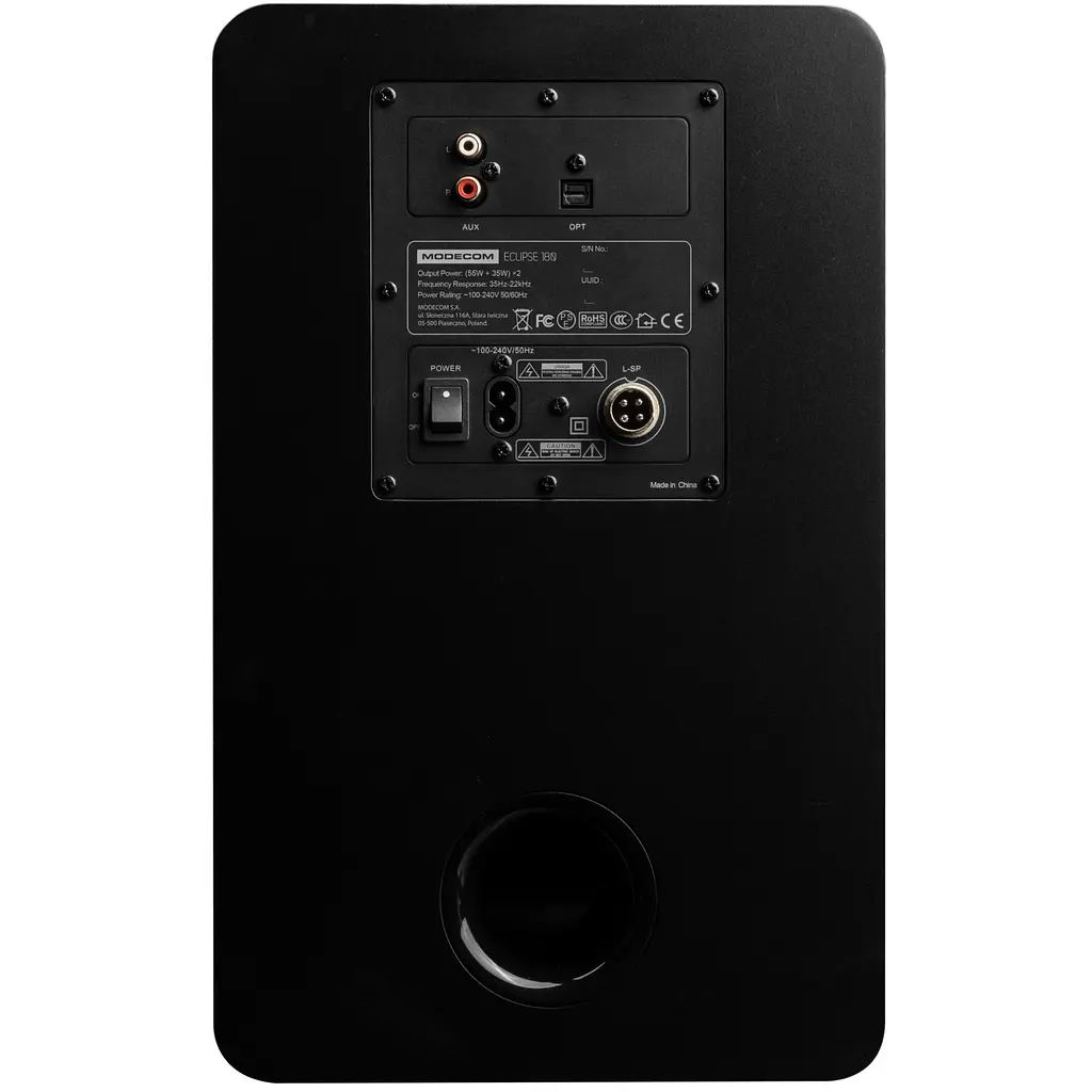Акустическая система 2.0 Modecom Eclipse 180, 180Вт., Bluetooth APT - X, Remote, черная - фото 3