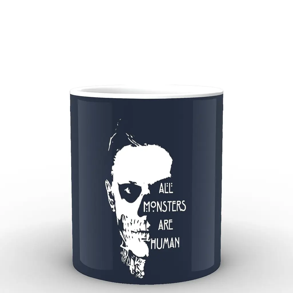 Кухоль GeekLand American Horror Story Американська Історія Жахів monster AH 02.013 330 мл білий - фото 3