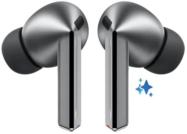 Гарнітура Samsung Galaxy Buds3 Pro (SM-R630NZAASEK) Silver - фото 8