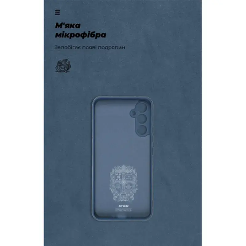 Чохол до мобільного телефона Armorstandart ICON Case Samsung A34 5G (A346) Camera cover Dark Blue (ARM66174) - фото 5