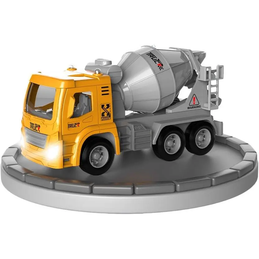 Бетономішалка Diy Toys Pull-Back зі світловими та звуковими ефектами (CJ-4069544)