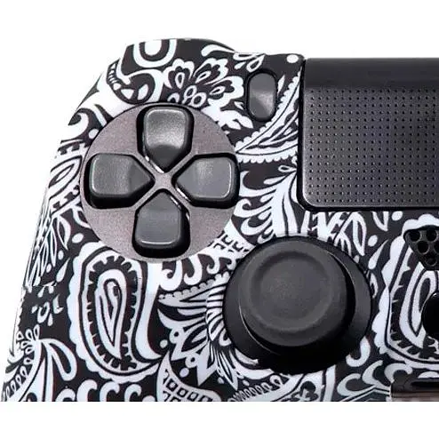 Чохол на геймпад Silicone Case для Sony DualShock 4 White Ornament [98258] - фото 2
