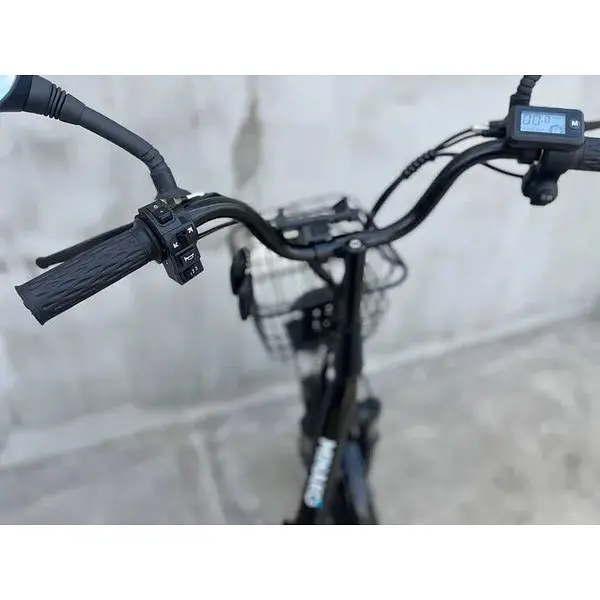 Електровелосипед Minako U20" 800W 60V 26Ah + вантажний посилений багажник чорний - фото 12