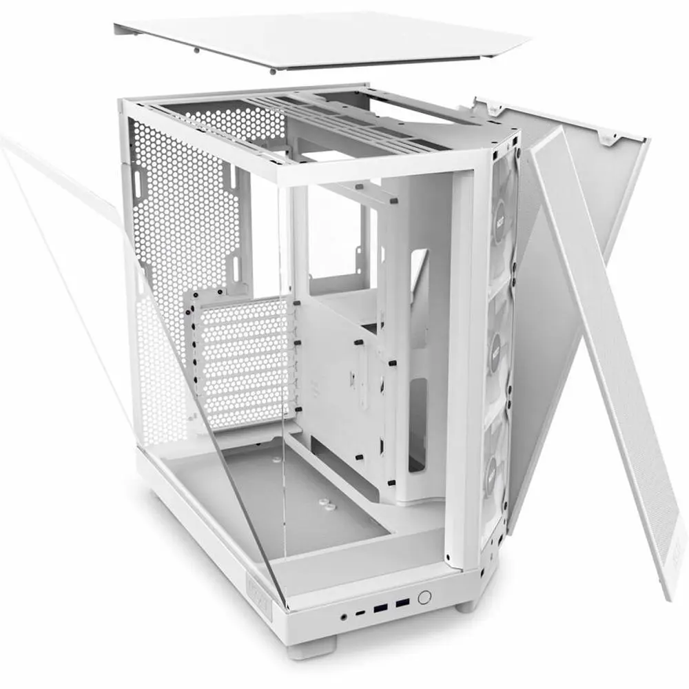 Корпус NZXT H6 Flow RGB White без БЖ (CC-H61FW-R1) - фото 2